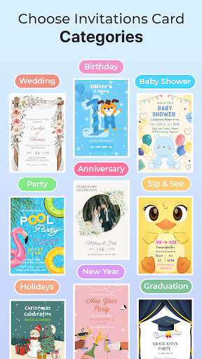 Invitation Maker & Card Design screenshot