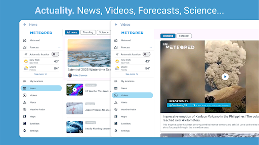 Weather Radar - Meteored News screenshot