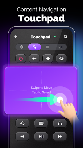 TV remote control for Roku screenshot