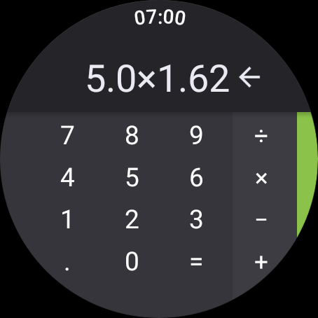 Calculator screenshot