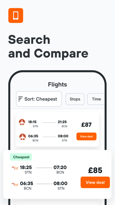 KAYAK: Flights, Hotels & Cars screenshot