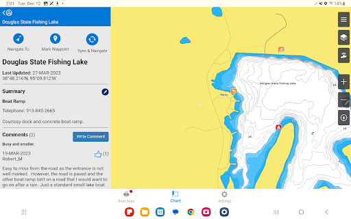 Garmin ActiveCaptain® screenshot