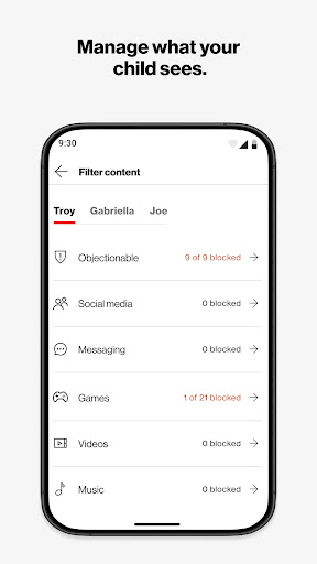 Verizon Family screenshot