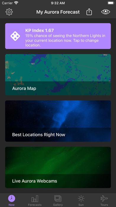 My Aurora Forecast Pro screenshot