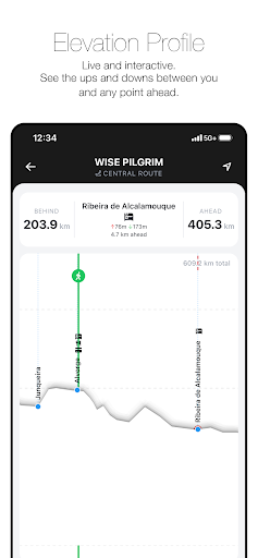 Wise Pilgrim Camino Portugués screenshot