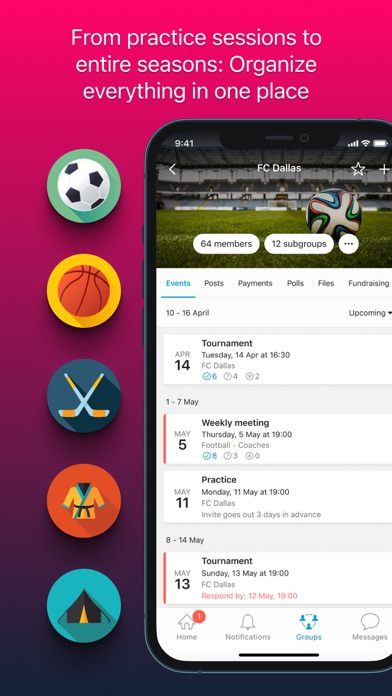 Spond - Sports Team Management screenshot