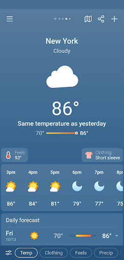 Weather & Clima - Weather Sky screenshot