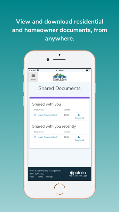Online Portal by AppFolio screenshot
