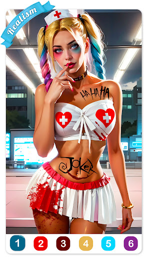 Tattoo Coloring games screenshot