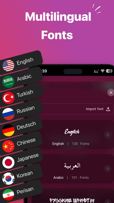 StoryFont for Instagram Story screenshot