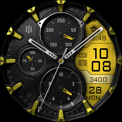 S4U Assen - Hybrid watch face screenshot