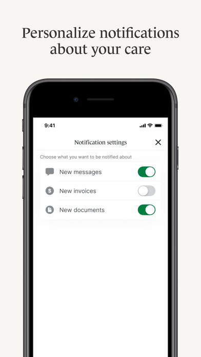 SimplePractice Client Portal screenshot