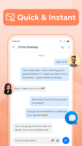 Messages - all in one chat app screenshot