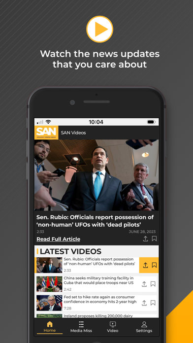 Straight Arrow News screenshot