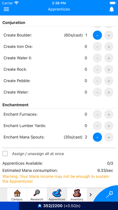 Magic Research screenshot