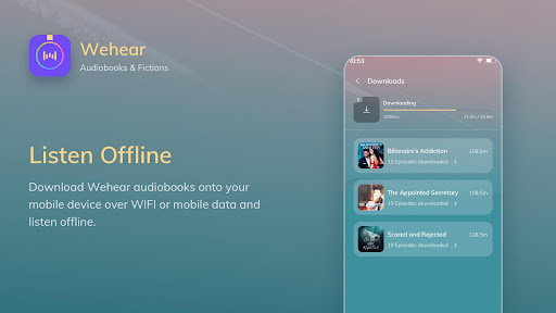 Wehear - Audiobooks & Stories screenshot