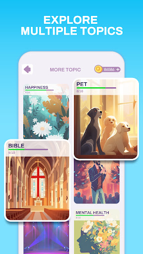 Cryptogram Word Puzzle Game screenshot