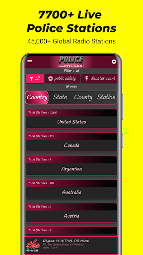 Police Scanner 5-0: Live Radio screenshot