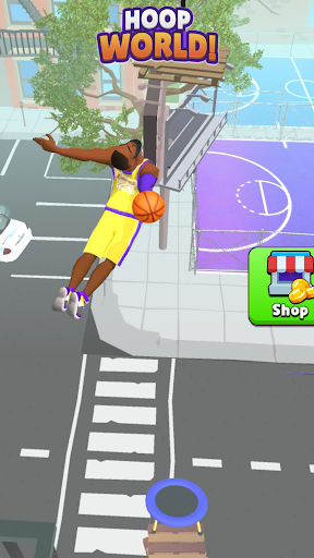 Hoop World: Flip Dunk Game 3D screenshot