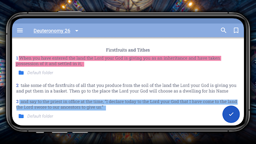 NKJV Bible offline app screenshot