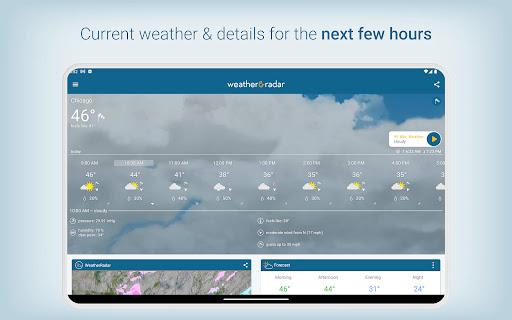 Weather & Radar - Storm radar screenshot