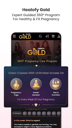 Healofy Pregnancy & Parenting screenshot