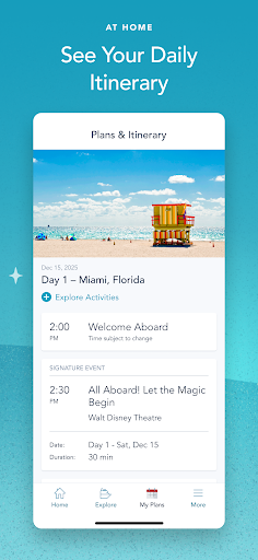 Disney Cruise Line Navigator screenshot