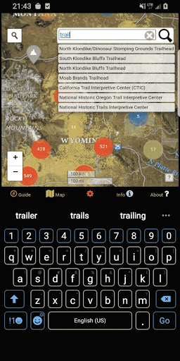 BLM Public Lands Map Guide USA screenshot