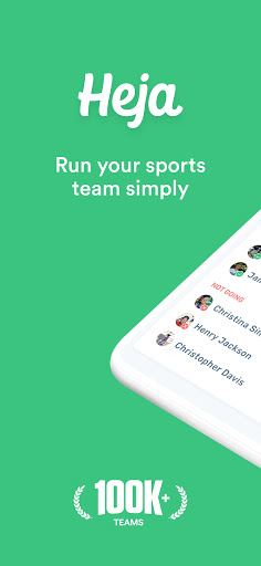 Heja Sports Team Communication screenshot