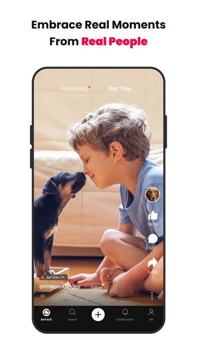 Scoopz: Real Life, Real Video screenshot