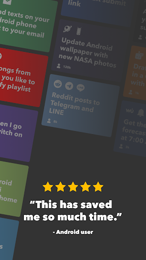 IFTTT - Automate work and home screenshot