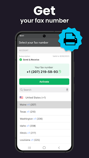 FAX App: Send Faxes from Phone screenshot