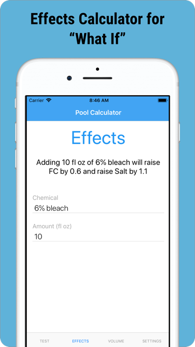 Pool-Calculator screenshot
