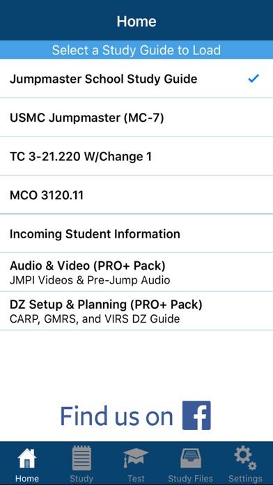 Jumpmaster PRO Study Guide screenshot