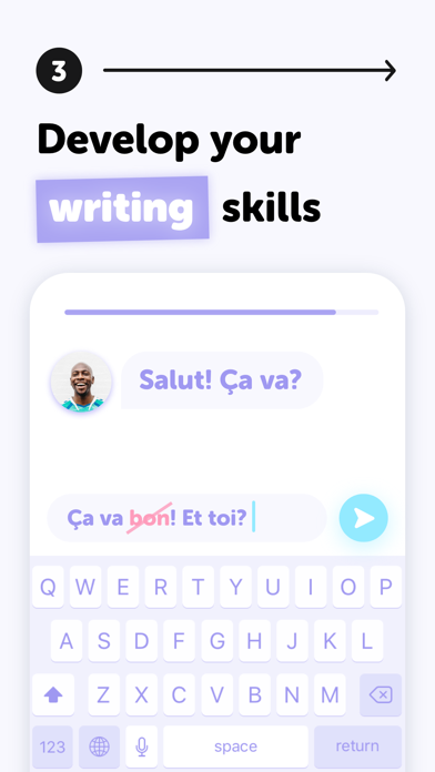 Falou - Fast language learning screenshot