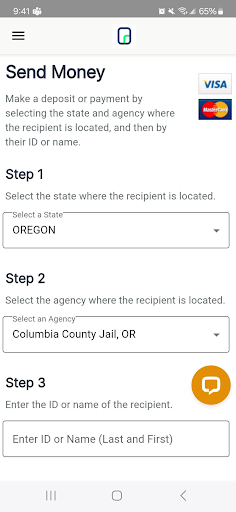 Access Corrections screenshot