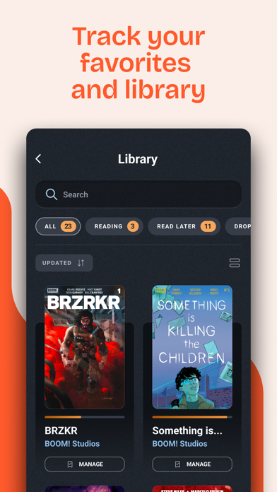 GlobalComix: Comic Book Reader screenshot