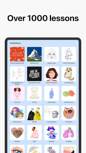 Learn how to draw - ArtWorkout screenshot