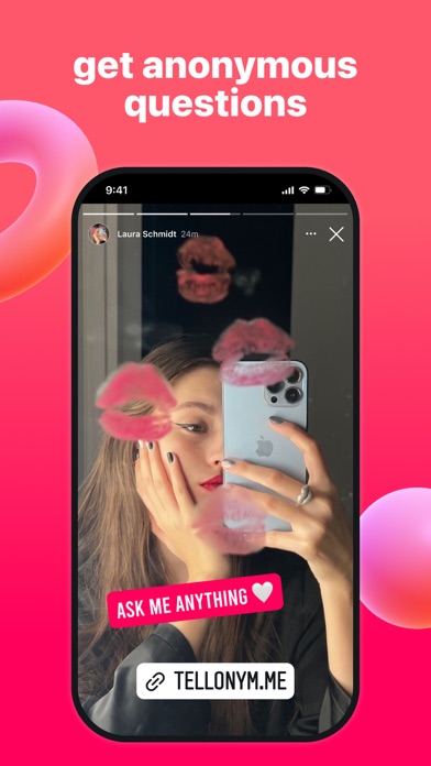 Tellonym: anonymous questions screenshot