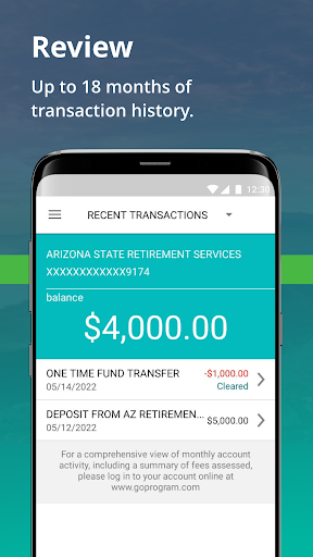 Go Program Way2Go Card screenshot