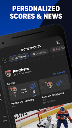 CBS Sports App: Scores & News screenshot