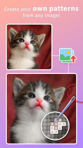 Color by Letter: Sewing game screenshot