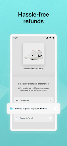 Route: Package Tracker screenshot