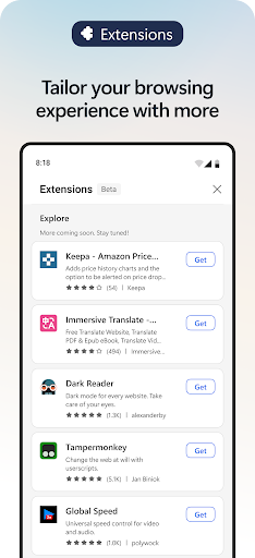 Microsoft Edge: AI browser screenshot