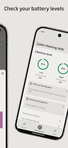 Oticon Companion screenshot