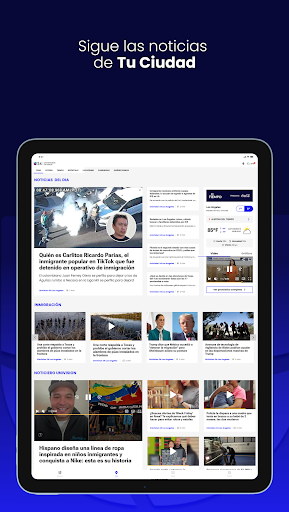 Univision Noticias screenshot