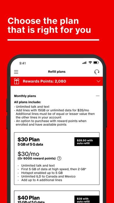 My Total Wireless: Account App screenshot