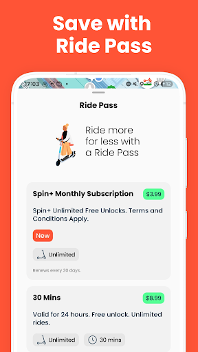 Spin - Electric Scooters screenshot