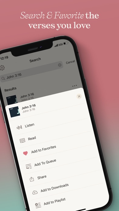Dwell: Audio Bible screenshot
