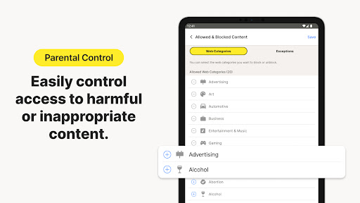 Norton Family Parental Control screenshot